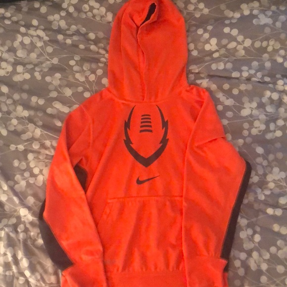 Other - A orange boys Nike hoodie